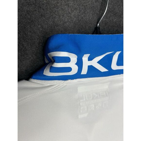 Ibkul Men's Long Sleeve White Shirt Size XL UPF 50 Polo - Picture 10 of 15